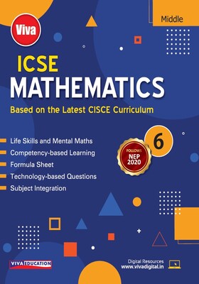 ICSE Mathematics, NEP - NCF Edition, Book 6