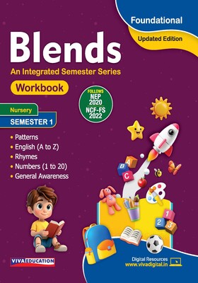 Blends Workbook Nursery Semester 1 (Updated Edition)