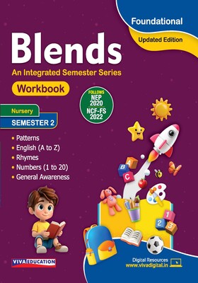 Blends Workbook Nursery Semester 2 (Updated Edition)